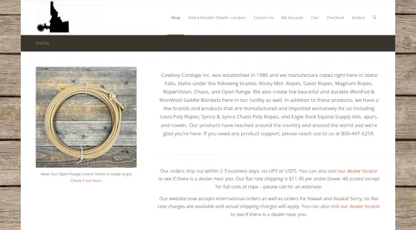 Screenshot of Retail & Wholesale E-Commerce project